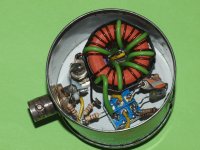buizenradio kunst antenne - tube radio artifical wire aerial circuit - PE1ABR